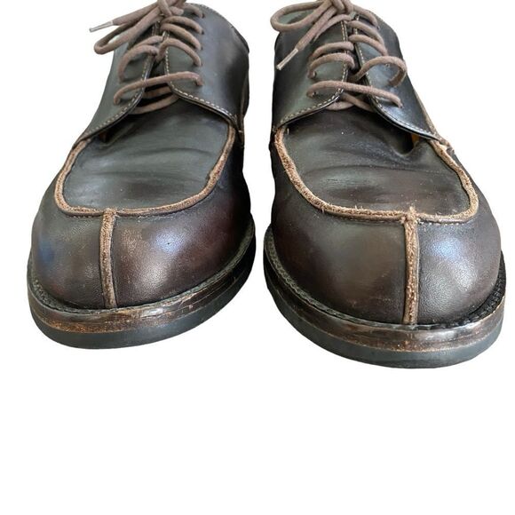 Men\'s Cole Haan Brown Leather Split Toe Lace Up Oxford Shoe Size 10M main image 7